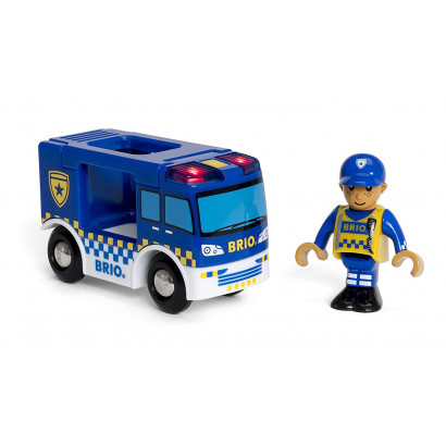 poliziotto e furgone